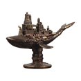 thumbnail image 2 of Estatua de barco perfecl ballena Steampunk resina antigua 24 cm x 12,5 cm x 19 cm, 2 of 8