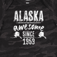 thumbnail image 4 of Inktastic Alaska Awesome Since 1959 Boys or Girls Baby Bodysuit, 4 of 5
