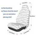 thumbnail image 3 of Wukai Cute Goose Full Set Car Seat Covers with Soft Padding Universal Auto Front Seats Protector and Cushion Mat, 3 of 5