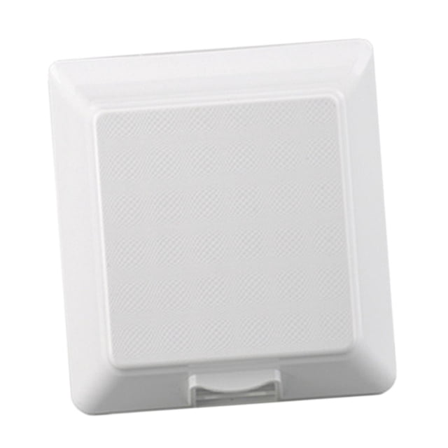 Cubierta de interruptor Macarena Caja de salida de pared Blanco
