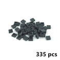 thumbnail image 1 of 335pcs DIY Building Blocks Figure Bricks Smooth 1x1 ColorFul Educational Creative Size Compatible all brand Toys for Children dark gray 335pcs, 1 of 6