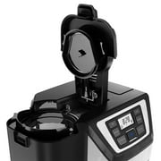 BLACK+DECKER 12-Cup Mill and Brew Programmable Coffee Maker with Built-in Grinder and Reusable Filter, CM5000B