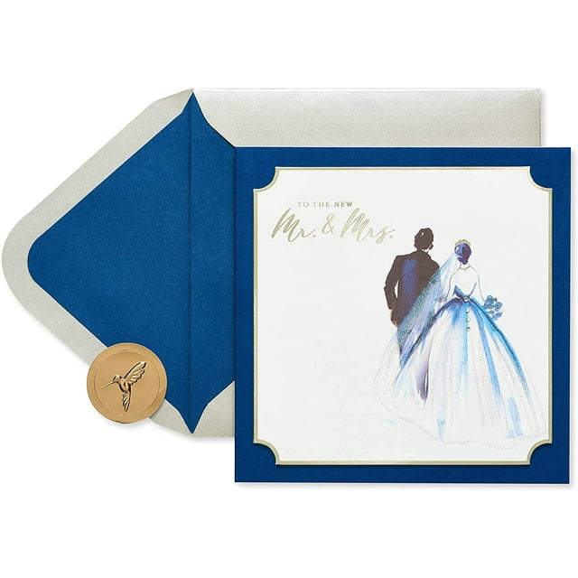 Papyrus Wedding Card for Couple (The New Mr. and Mrs.)