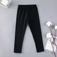 thumbnail image 4 of Cowsor 6 Pack Girls Leggings Cotton Tights for Toddler Kids Stretchy Soft Yoga Pants Full Length Multipack Pull On Fall Winter, 4 of 7