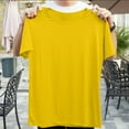 thumbnail image 7 of HAJWOH Womens Tops 2026 Summer Short Sleeve Shirts Beach Vacation Outfits Workout Tshirts Crew Neck Casual Plus Size Clothes L, 7 of 7
