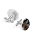 thumbnail image 3 of Christmas Premium Stainless Steel Cufflink Sets for Men - Ideal for Dress Shirts and Formal Events, 3 of 6
