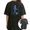 2-Black, variant on Women Midnight Blue Speckled Single Whale Shark Seabed Weed Fish Isaiah 43 2 Faith Vintage Washed T-Shirt Crew Neck Tops