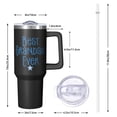 thumbnail image 2 of Grandpa Tumbler 40oz with Handle and Lid, Insulated Stainless Steel Cup, Perfect Gift for Grandpa from Grandchildren, Birthday Christmas Present, 2 of 5
