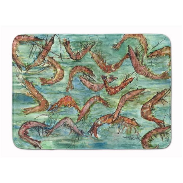 Carolines Treasures 8943RUG Capture de Crevettes Machine Lavable Mémoire Mousse Mat