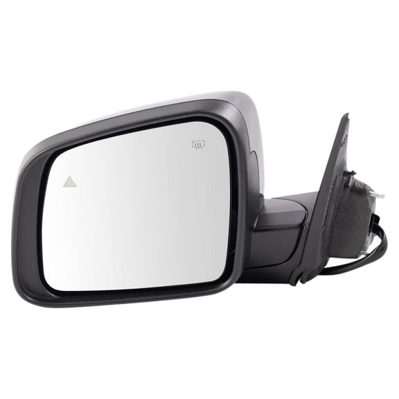 TRQ Left Mirror w Blind Spot Indicator Fits 2019-2021 Dodge Durango MRA10775
