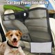 thumbnail image 2 of Barrera de coche protección para mascotas asiento trasero malla perro coche divisor red, 2 of 5