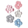thumbnail image 4 of 5x Scrunchies Bandas elásticas Fashion Simple Puff lindo Ligero Ligero Ponytail Ties para favores de fiesta temática año Nuevo, 4 of 8