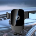 thumbnail image 4 of Cargador de Coche Inalámbrico Negro con Soporte para Teléfono Soporte para Teléfono con Sujeción Automática de Carga Rápida de 15 W, 4 of 5