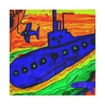 thumbnail image 1 of Submarine in Fauve Colors - Canvas, 1 of 10