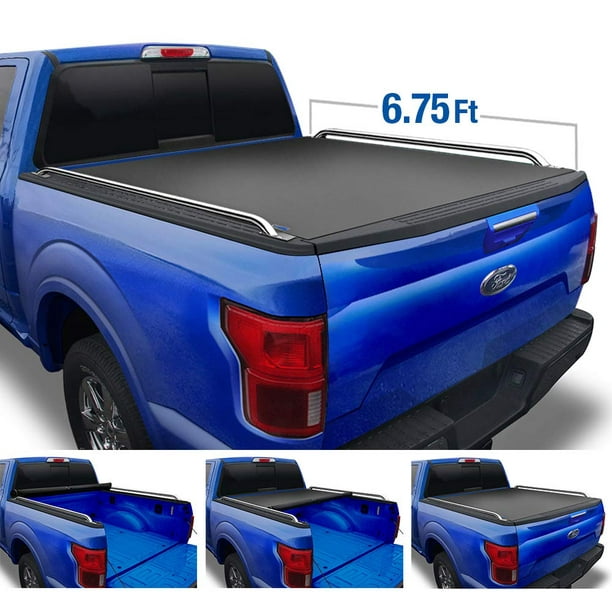 Tyger Auto T2 Low Profile RollUp Truck Bed Tonneau Cover TGBC2F2074