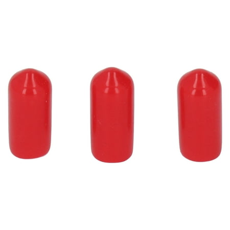 

Pipe Fitting End 100PCS Standard Size Red Multifunctional Screw Protector Set For Cylinder Valve Flange 6mm 7mm 8mm 9mm