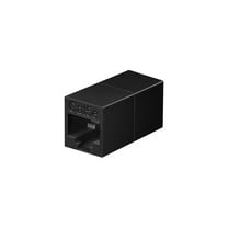 Monoprice Cat5e RJ45 Modular Inline Coupler, Black