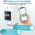 thumbnail image 5 of Smart Circuit Breaker, Tuya WiFi Smart Switch, Smart Timing Switch, Mobile Phone App, Wireless Remote Control, AC230V 63A, 5 of 5