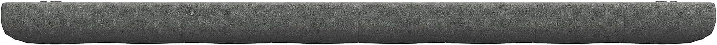Glenwillow Home Kaya Buttonless Tufting Upholstered Headboard, Stone, Full/Queen