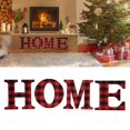 thumbnail image 4 of Signe de Lettre, Signe de Lettre Indéformable Solide Sans Fanage pour la Maison pour Noël, 4 of 8