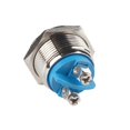 thumbnail image 4 of Interrupteur momentané à bouton-poussoir métallique étanche de 19 mm pour klaxon de voiture, 12 V, 4 of 4