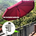 thumbnail image 3 of Mosiee Support de Parasol Clip de Parasol Support de Fixation de Jardin Pince Robuste Support de Patio, 3 of 7