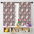 thumbnail image 5 of Blackout Kids Curtains,Pioneer Flower Floral Print Pattern Childrens Insulated Curtains Set Of 2,Bedroom Essentials,Toddler Room Decor 42"x54", 5 of 5