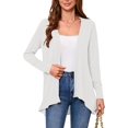 thumbnail image 1 of Witsmile Women's Lightweight Open Front Cardigans Long Sleeve Soft Casual Drape Fall Cardigan, 1 of 6