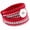 Red, variant on Rhinestone Wrap Bracelet Snap Jewelry Fits 18MM 20MM Ginger Charm Buttons