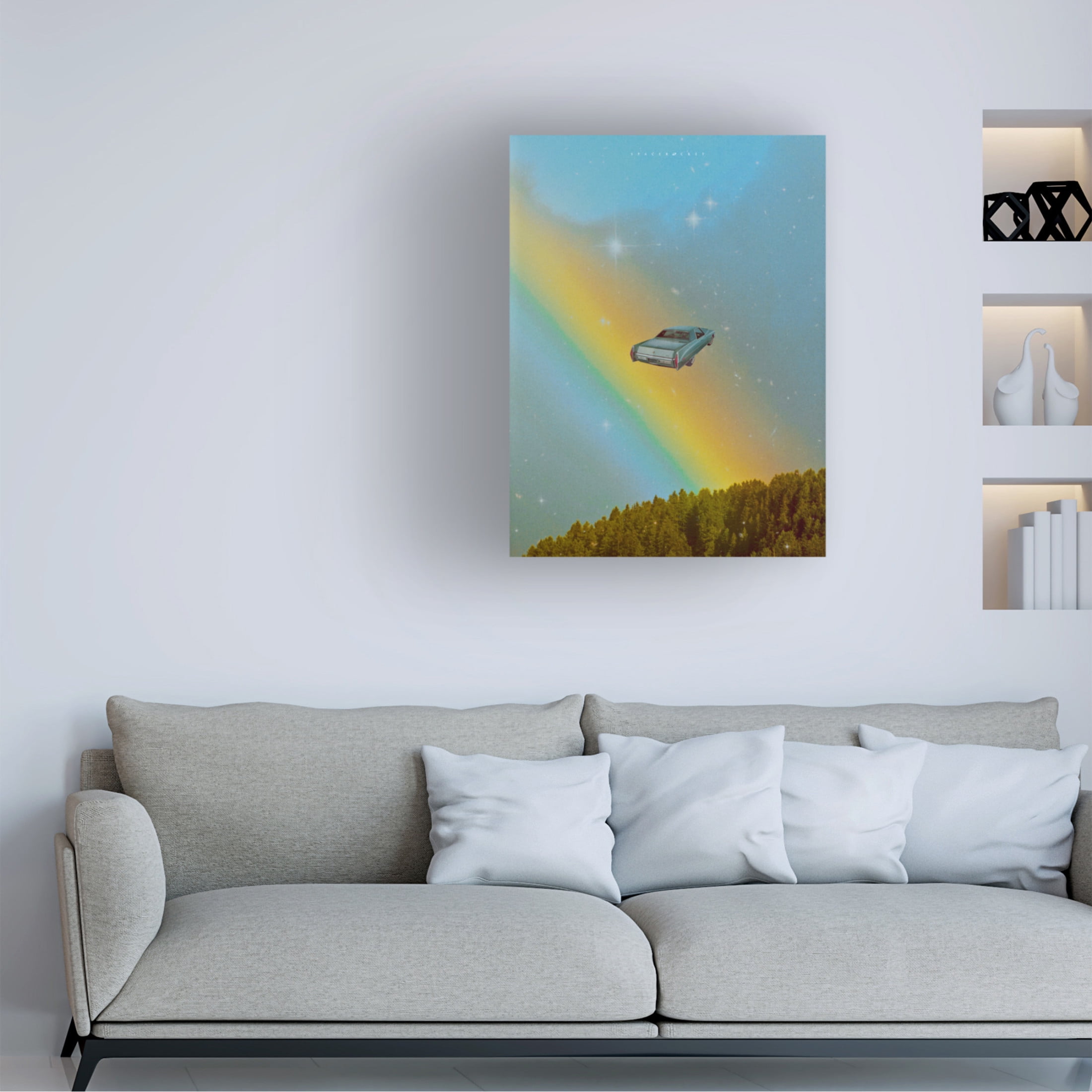 Trademark Fine Art spacerocket art 303 Canvas Wall Art