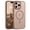 Brown, variant on DUEDUE iPhone 16 Pro Case 6.3 Inch, Compatible with Mag-Safe, Magnetic Slim Matte Shockproof Case for iPhone 16 Pro, Pink