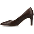 thumbnail image 2 of Journee Womens Scylee Slip On Stiletto Pointed Toe Pumps, Widths Available, 2 of 9