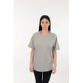 thumbnail image 5 of USBD Premium Port Access Chemo Tshirt Recovery Dual Access Tee Side Open Shirt Size: X-Large, Color: Gray/Women, 5 of 6