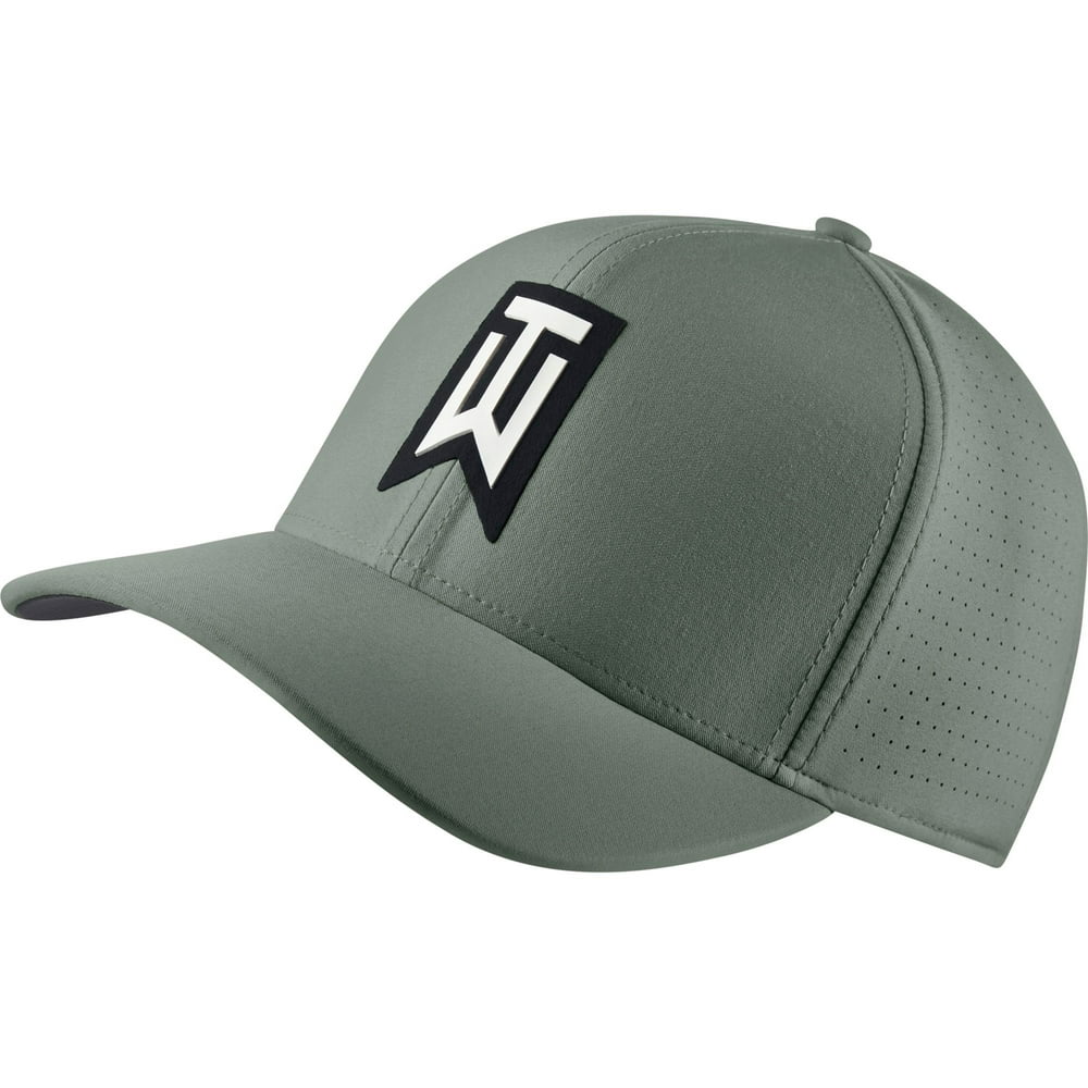 Nike - NEW 2019 Nike Tiger Woods AeroBill Classic 99 Perforated Olive Green L/XL Hat - Walmart