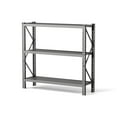 thumbnail image 6 of LiviNest Heavy Duty Garage Storage Rack: 8500lb Capacity 3-Tier Industrial Shelving Unit - 67" W Adjustable Steel Shelves for Tools & Equipment - Garage Workshop Basement Organization, 6 of 6