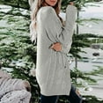 thumbnail image 4 of Vedolay Cardigan Sweaters for Women Womens Button Down Long Sleeve Soft Knit Cardigan Sweaters Gray,XL, 4 of 5