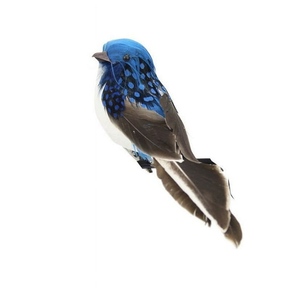 Fuwaxung Artificial Birds Fake Foam Animal Simulation Feather Birds Models DIY Wedding Home Garden Ornament Decoration Fake Craft Birds