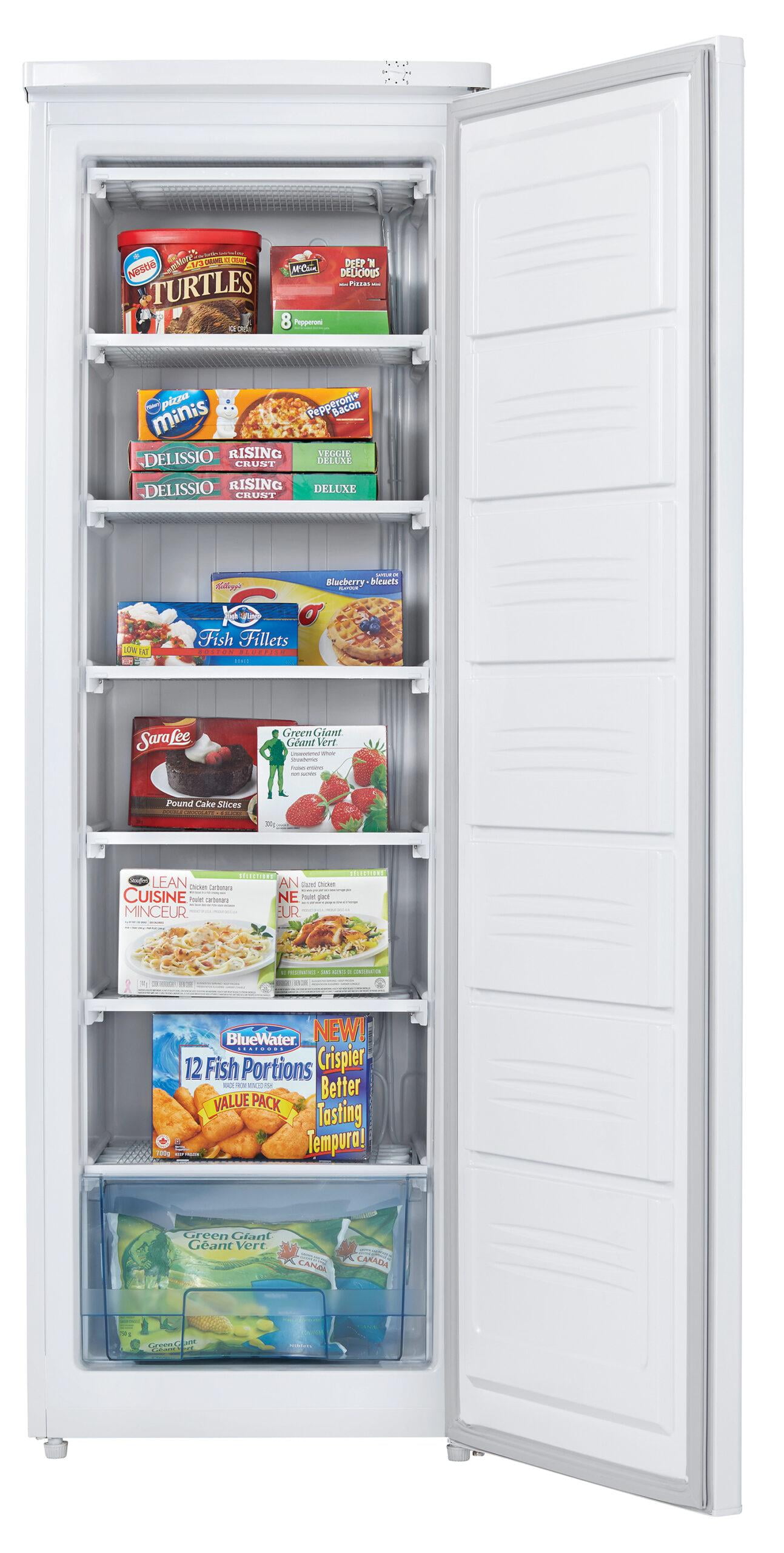 Danby 7.1 Cu. ft. Manual Defrost Upright Freezer in White DUF071A3WDB