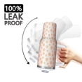thumbnail image 3 of Leopard Print 40oz Tumbler– Stainless Steel Insulated Tumbler with Handle and Straw, Large Capacity Travel Cup for Hot & Cold Drinks, 3 of 6