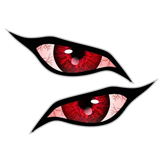 Devil's Eye Sticker for Cars Motorcycles Computers and Walls Self-Adhesive Decorative Vinyl Decal 1 Piece