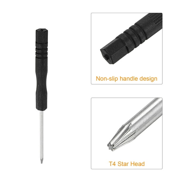 Uxcell Mini Torx Screwdriver T4 Star Head for Watch Eyeglasses