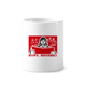 thumbnail image 1 of China Red Education Promotion Girls Cepillo de dientes titular de la pluma Mug de ceramica blanca taza 350ml, 1 of 2