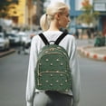 thumbnail image 7 of FORMRS Mini Backpack Purse for Women Travel Daypack Casual Shoulder Bag, Christmas Forest, 7 of 7
