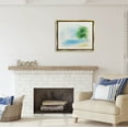 thumbnail image 2 of Stupell Industries Simple Palm Tree Beach Painting Coastal Painting Gold Floater Framed Art Print Wall Art, 2 of 6