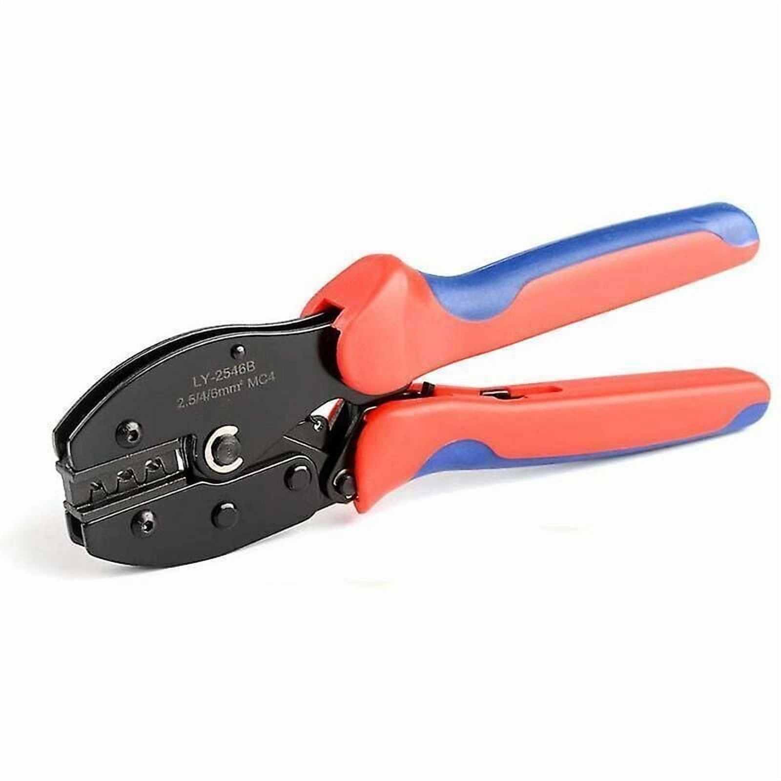 Crimping pliers Mc4 photovoltaic connector crimping pliers hand tools 28 pieces,