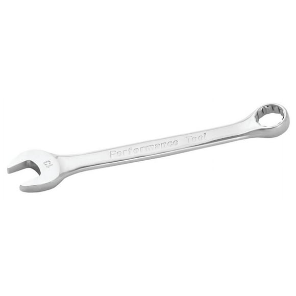 Performance Tool Wrench W30013 Combination; 13 Millimeter; Chrome Plated; Chrome Alloy Steel; Single