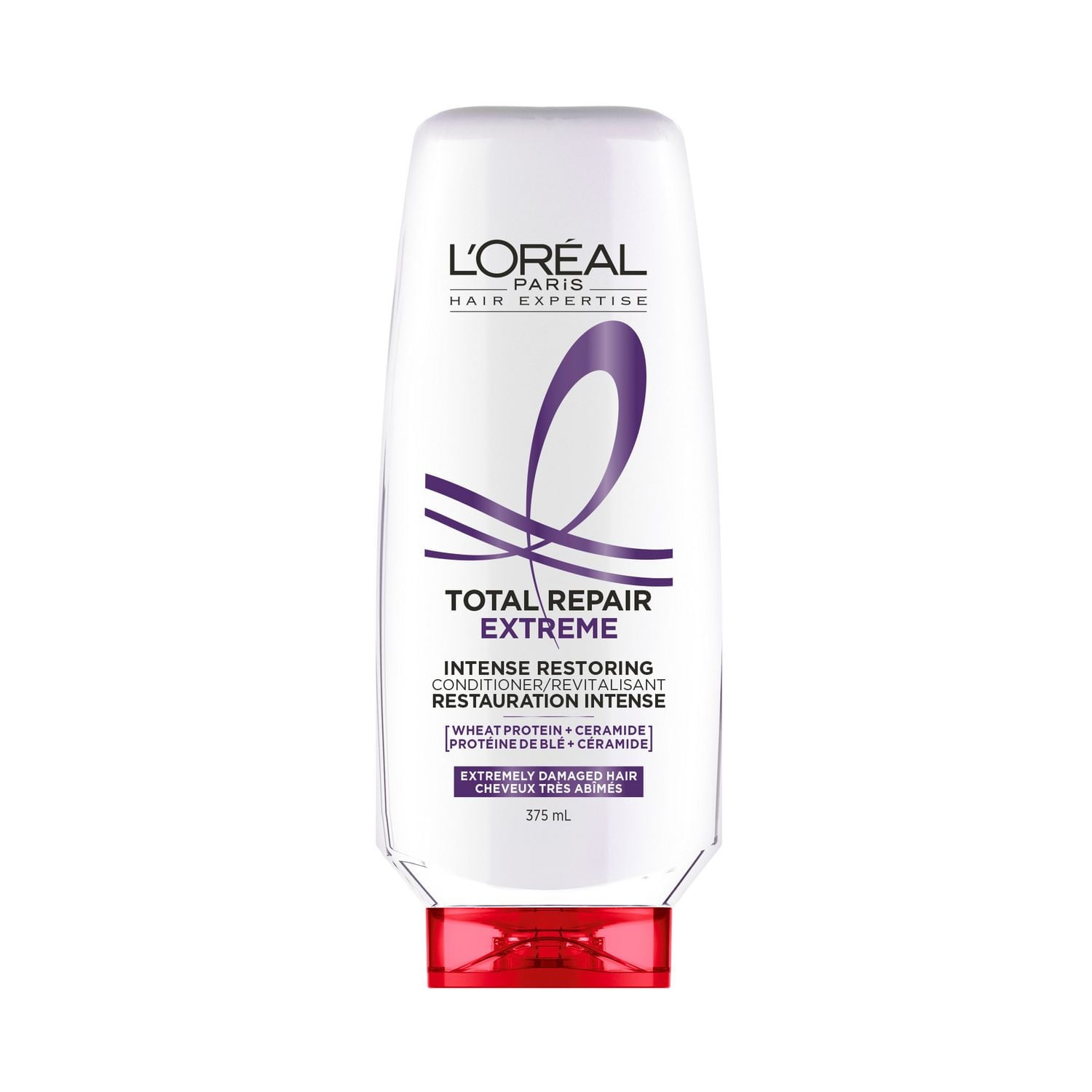 L'Oréal Paris Total Repair 5 Extreme Intense Shampoing 375 ml Pour Cheveux Extrêmement Abîmés
