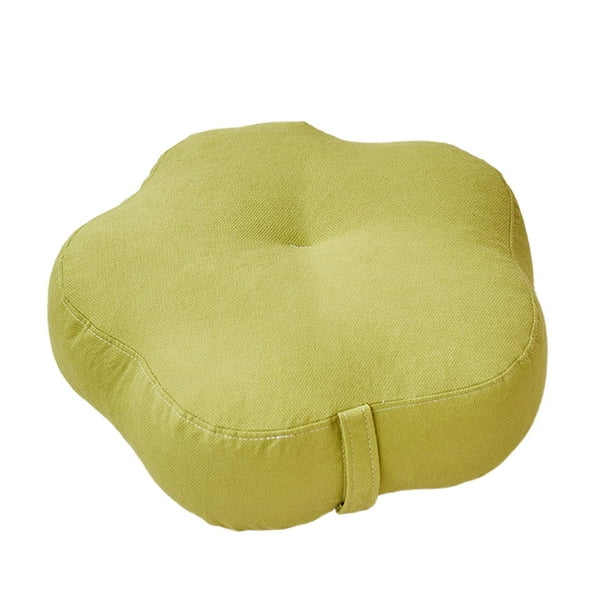 Cojín redondo de suelo, cojín de meditación premium, de suelo, de asiento para adultos, niños, , sofá cama, dormitorio, sala de estar. verde