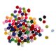 thumbnail image 5 of 200pcs Espaciadoras de Bolas de Ganchillo para Bricolaje Collar Pendientes Joyería Sunnimix Cuenta de nudo chino de bola de ganchillo, 5 of 8