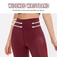 thumbnail image 2 of Pantalones de yoga para mujer, mallas deportivas de cintura alta y mallas para entrenamiento físico, 2 of 8